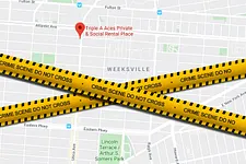 The scene at the Brooklyn shooting