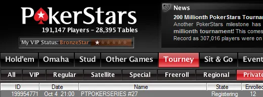 PT Poker Series – Etapa #27 No-Limit Hold'em com Rebuys 101