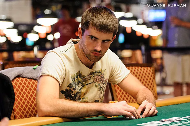 Matthew Ashton has a nice early stack with which to defend his title.