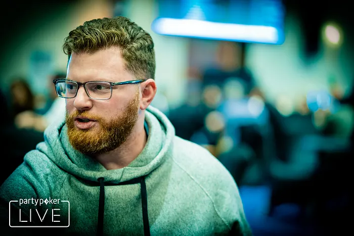 Nick Petrangelo is the short stack coming back for Day 3