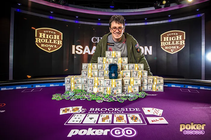 SHRB Las Vegas : Isaac Haxton empoche 3,6 millions 0001
