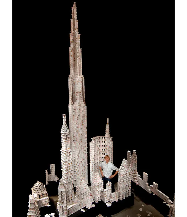 Bryan Berg, le maître incontesté des châteaux de cartes 102