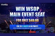 Win a 2022 WSOP Main Event Seat NOW on ClubGG!