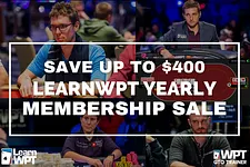 Learn WPT Yearly Membership Sale