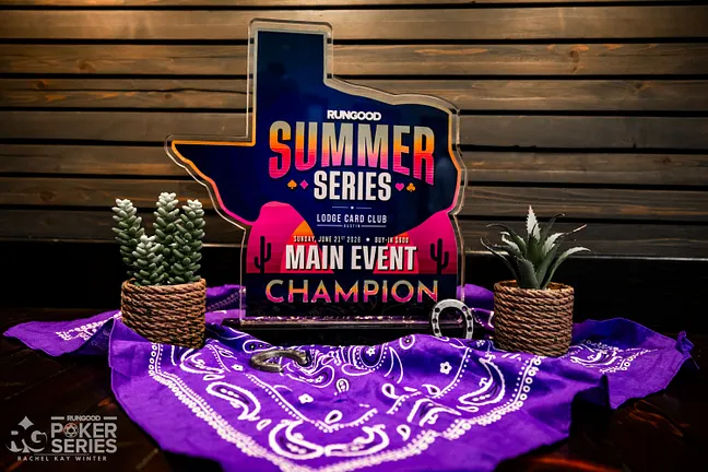 RGPS Summer Series Main Event Trophy