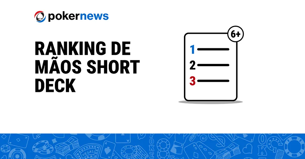 ranking de mãos short deck poker