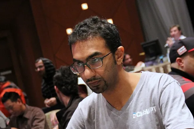 Faraz Jaka on Day 3 of the 2014 WPT Borgata Winter Poker Open Main Event