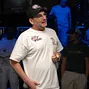 Mike Matusow speaks to the crowd