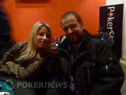 Stefano Puccilli con Veronica di PokerStars.it