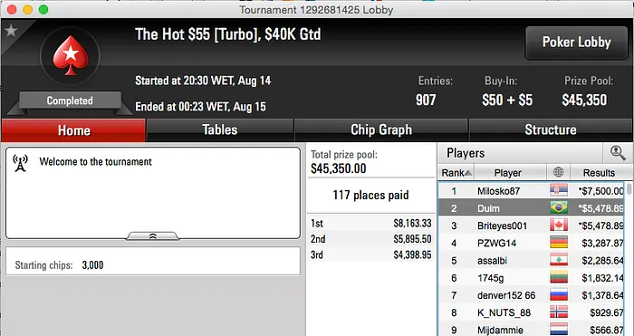 firas71 Crava Friday 8-Game do PokerStars & Mais 103