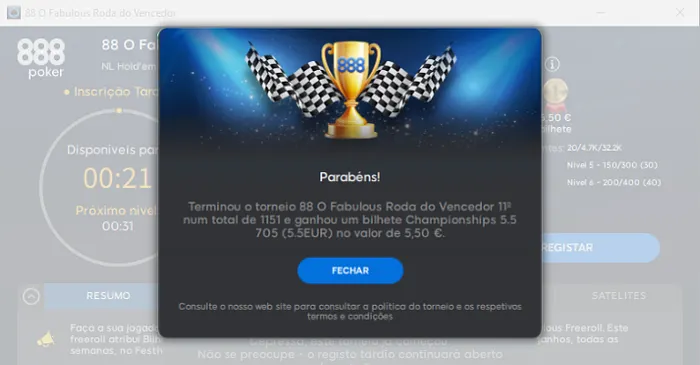 Freerolls 888poker.pt