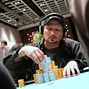 John Holley on Day 3 of the 2014 WPT Borgata Winter Poker Open Main Event