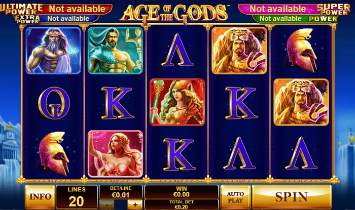 age of the gods slot