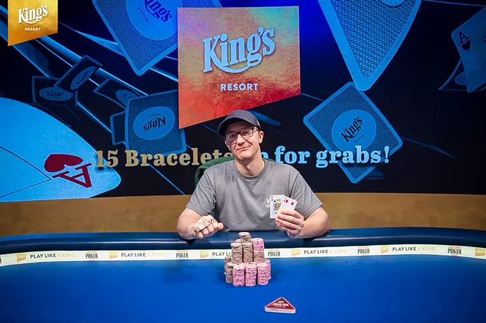 Kahle Burns conquista primeiro bracelete no €25K Platinum HR da WSOPE (€596.883)