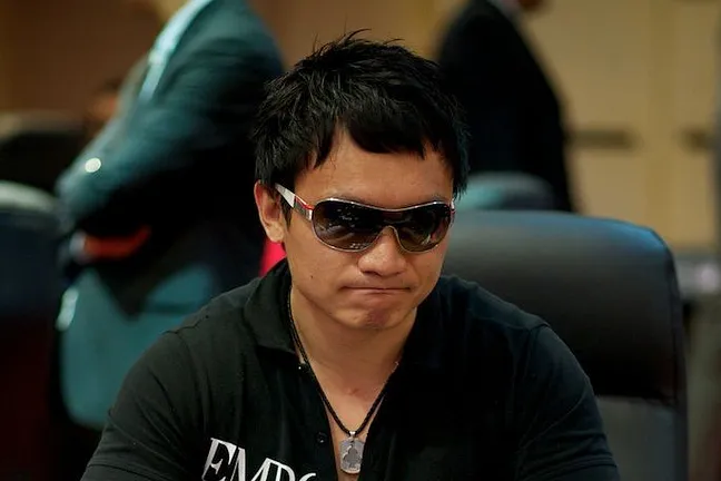 Yan Cui will start Day 3 as the chip leader