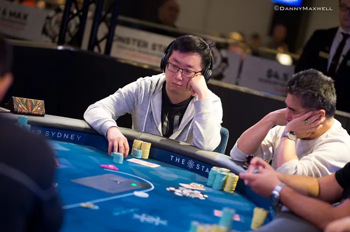 Jun Wang leads final nine in WSOPC The Star Sydney opening event