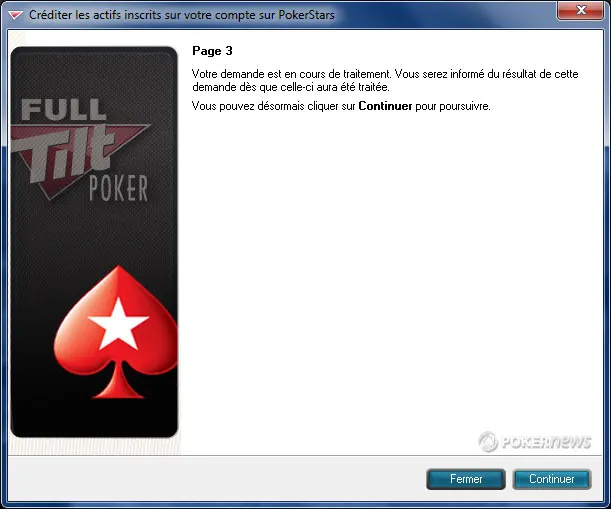 Full Tilt Poker : comment retirer sa bankroll sur Pokerstars 112