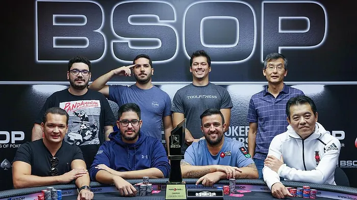 Mesa Final do BSOP São Paulo 2019