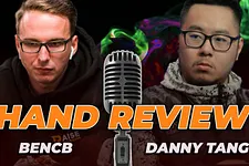 Sessão de análise de mãos com Bencb e Danny Tang