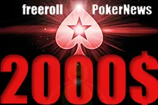 Freerolls Pokernews Pokerstars 16 janvier - 2.000$.