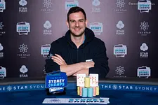 Sean Ragozzini won the 2019 The Star Sydney Champs $20,000 High Roller.