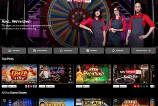 Sky Vegas live dealer