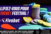 Winamax et Fivebet : Un Partenariat Exclusif pour la Qualification des Festivals !