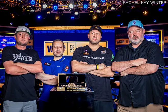 Final Four, Michael Mizrachi, Kenny Hallaert, John Wasnock, Braxton Dunaway