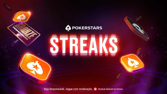 PokerStars Streaks - Novo Sistema de Recomepensas da PokerStars Portugal