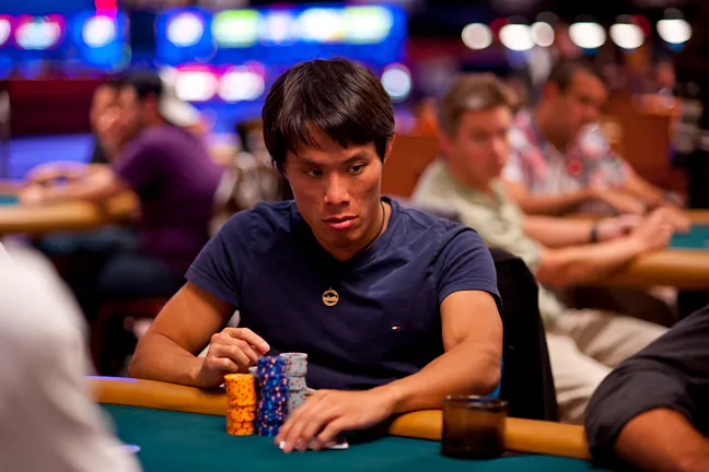Terrence Chan looks to add yet another cash -- and perhaps a first WSOP bracelet -- in Event 40