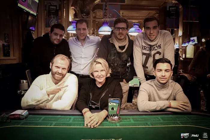 La table finale du Super6max du WPTN Paris