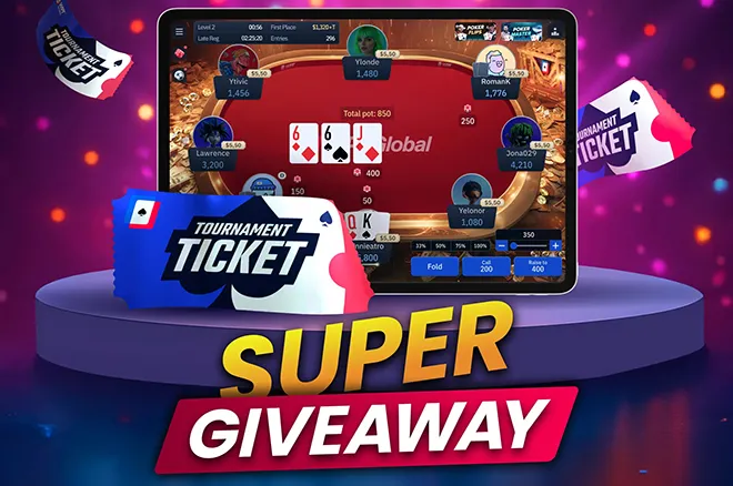 WPT Global Tournament Ticket Super Giveaway