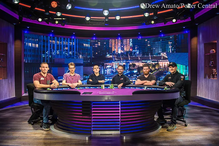 Mesa Final do Super High Roller Bowl 2018