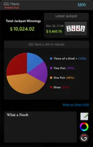 GGPoker Smart HUD All-In or Fold