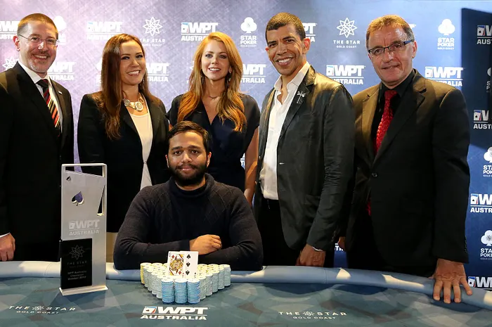 Hari Varma won his first major title at WPT Australia.