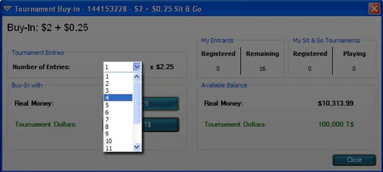 Full Tilt Poker innove avec les tournois à Entrées Multiples 101