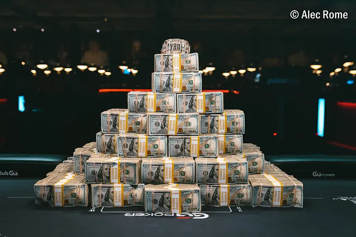 WSOP Main Event Bracelet and Cash