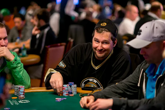 Phill Hellmuth in the Poker Players' Championship