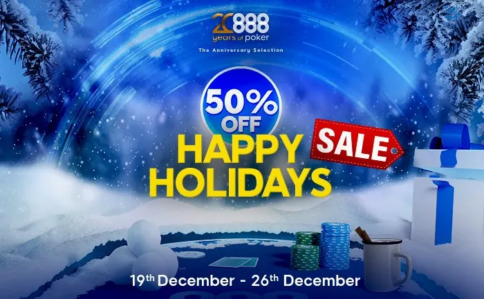 888poker Holiday Sale
