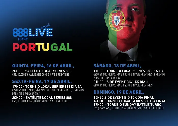 888poker Live Local Arranca hoje no Casino Estoril 101