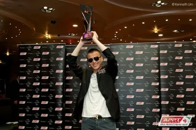 2013 APPT Macau Main Event Champion, Alexandre Chieng