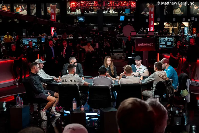 Main Event, Horseshoe, Final Table, Horseshoe, Final Table Rail