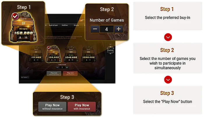 How to play Natural 8 Spin & Gold