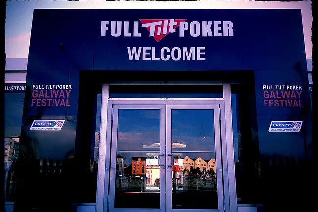 Welcome to the Full Tilt Poker Galway Festival. Photo