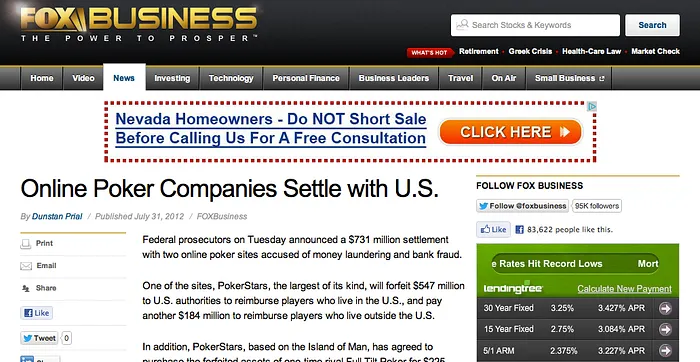 That PokerStars, Full Tilt Poker Settlement Was Kind of a Big Deal 108