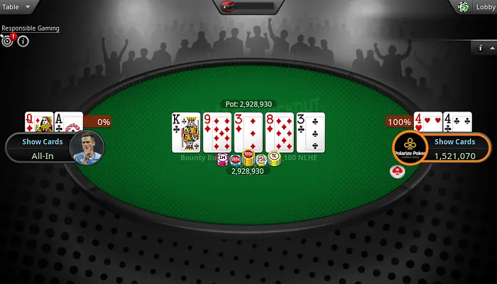 maos de poker pokerstars