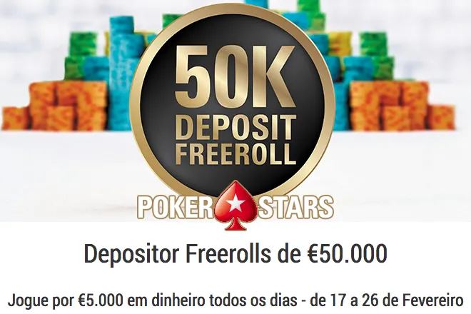 50k depositor freerolls
