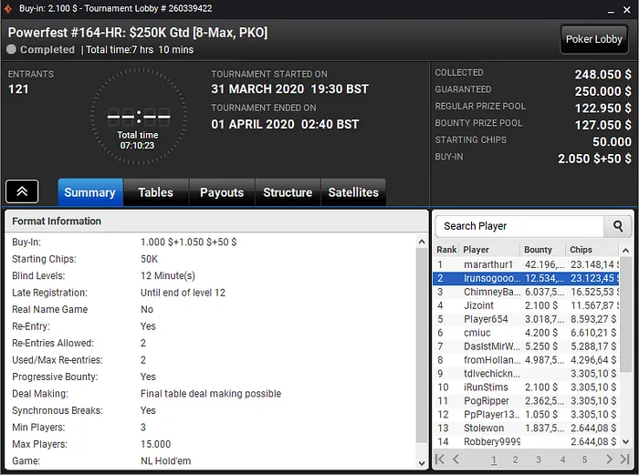 partypoker poker online