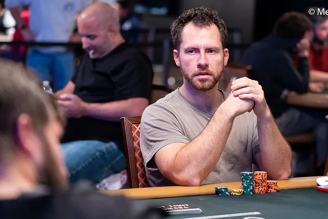 Dan Cates is among the big stacks for Day 3