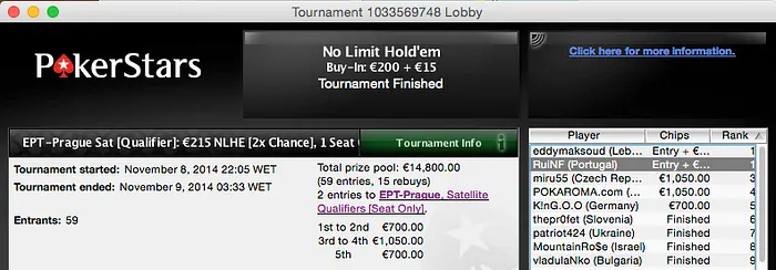 EPT Praga: Naza Ganha Mais Duas Entradas; RuiNF Conquista a Primeira 103